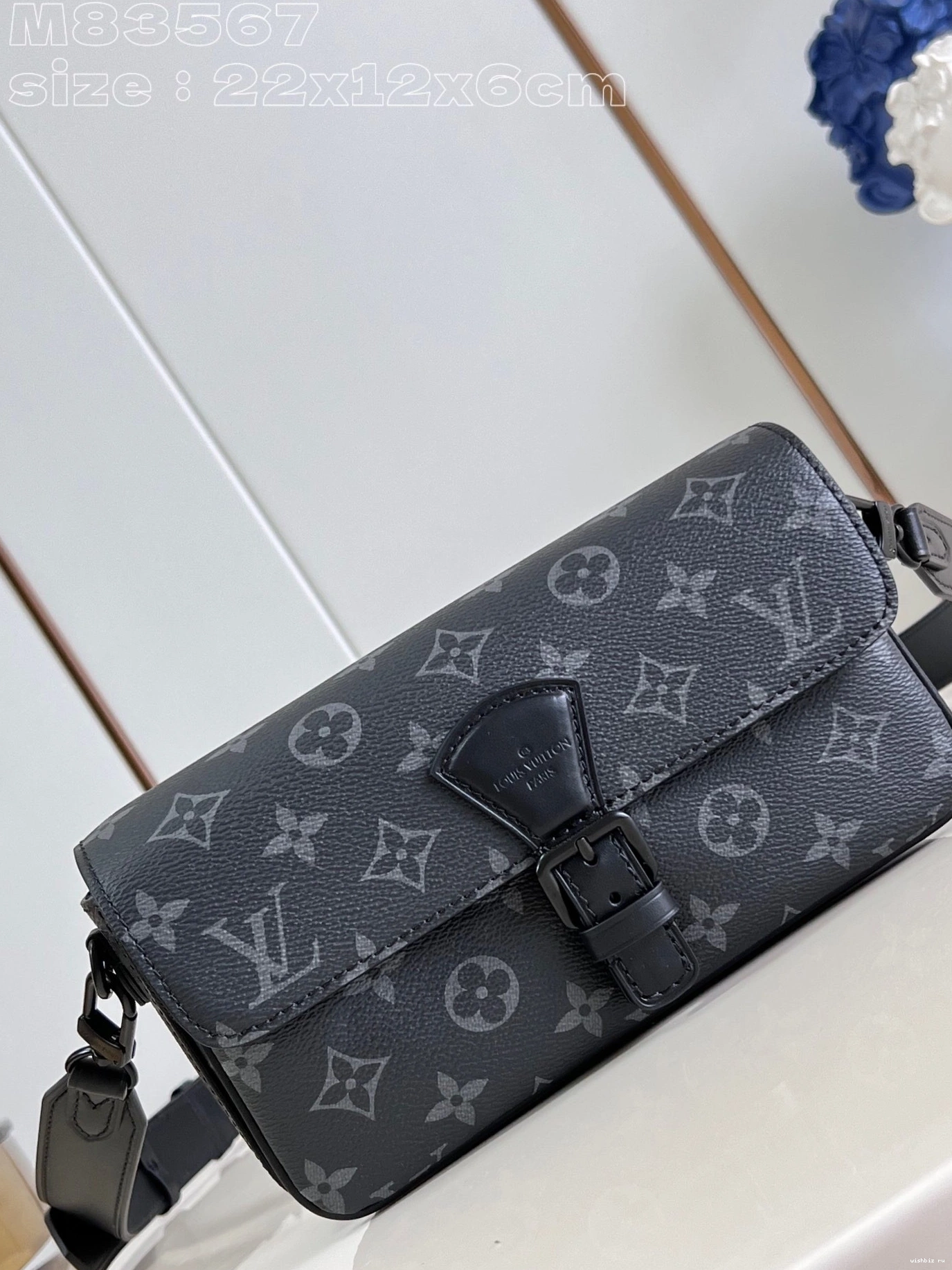 WIS LOUIS Wallet Wearable Montsouris VUITTON 1122